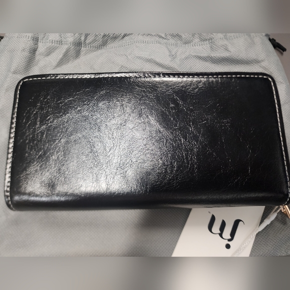 NWT Jessica Moore Textured Wallet w/Dustbag - Picture 5 of 7